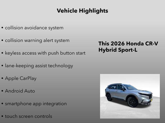 New 2026 Honda CR-V Sport-L image 10