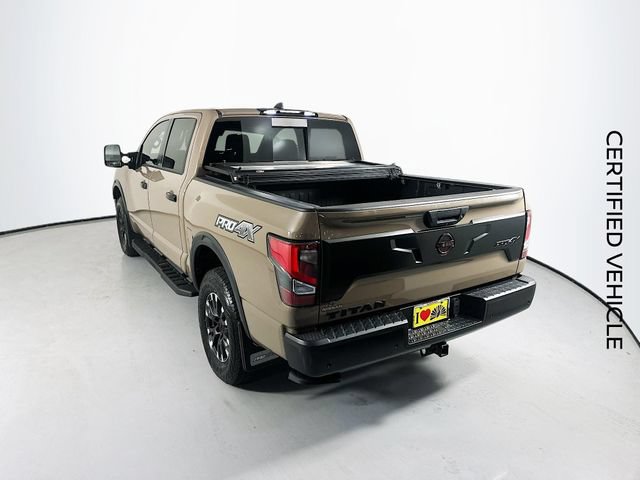 Certified 2023 Nissan Titan PRO-4X w/ Off Road Protection Package AWD/4WD image 7