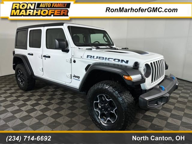 Used 2022 Jeep Wrangler Unlimited Rubicon 4xe w/ Dual Top Group image 1