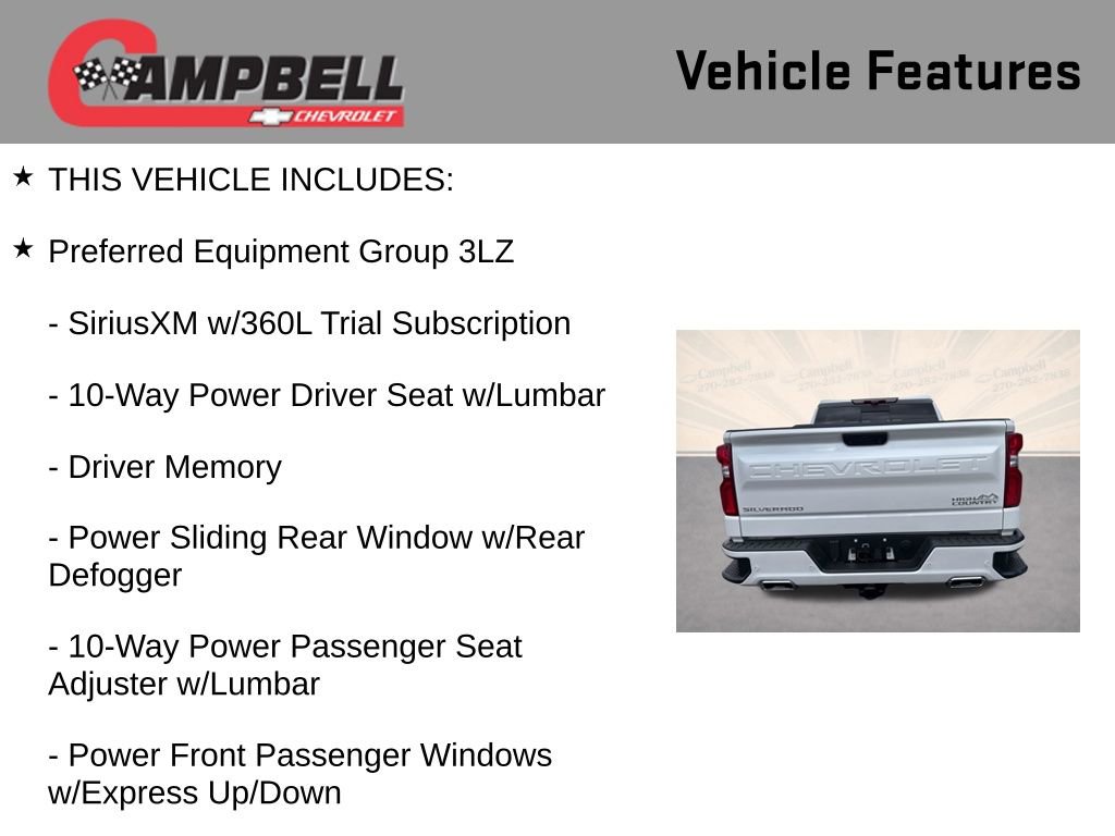 Used 2025 Chevrolet Silverado 1500 High Country w/ High Country Premium Package image 5