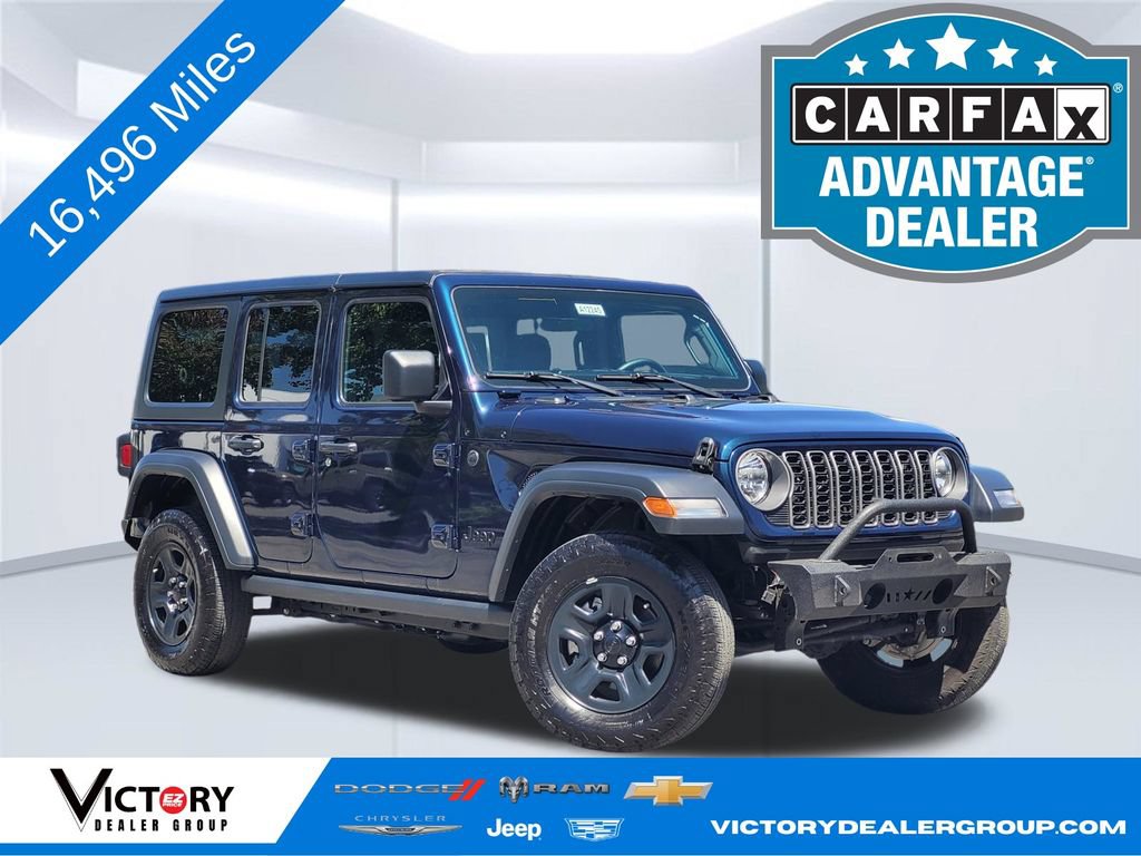 Used 2025 Jeep Wrangler Unlimited Sport