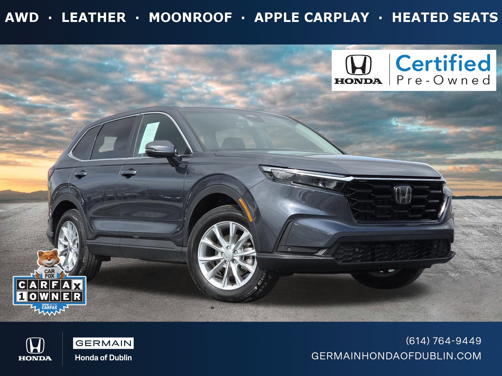 Certified 2024 Honda CR-V EX-L image 1