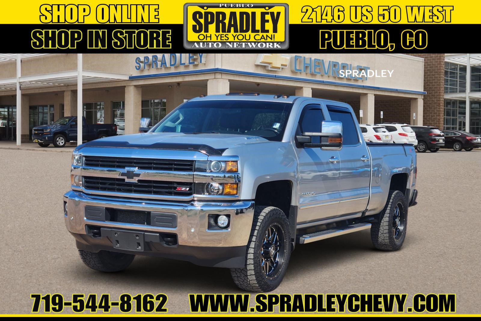 Used 2016 Chevrolet Silverado 3500 LTZ w/ Duramax Plus Package AWD/4WD image 1
