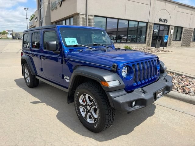 Used 2019 Jeep Wrangler Unlimited Sport S AWD/4WD image 1