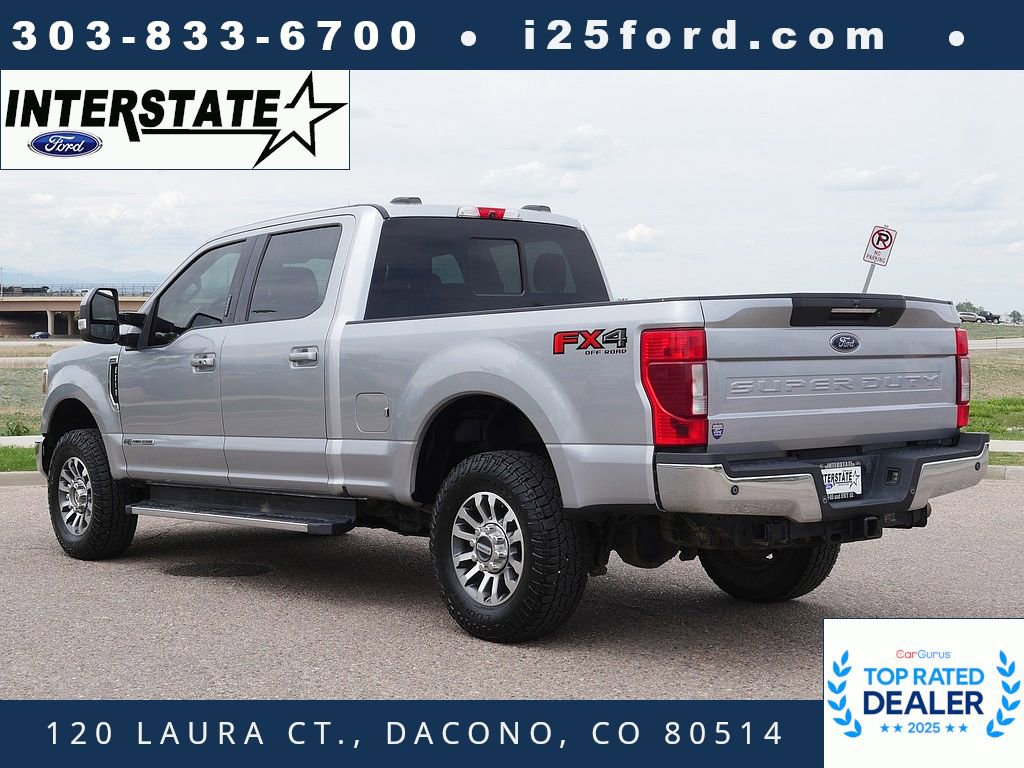 Used 2021 Ford F250 Lariat w/ Lariat Ultimate Package AWD/4WD image 3