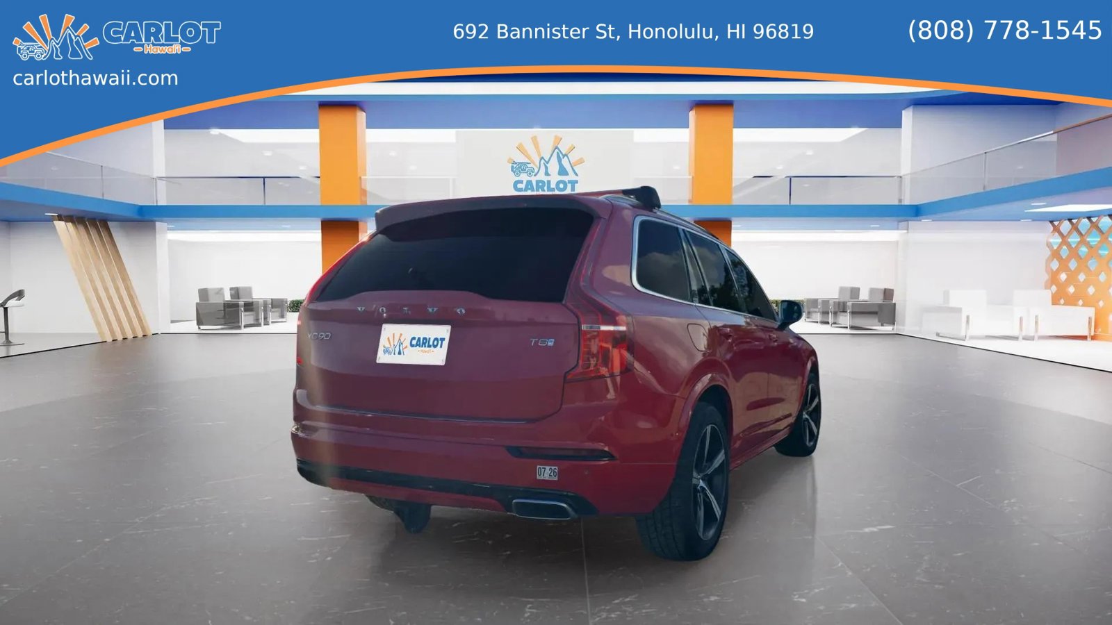 Used 2019 Volvo XC90 T8 R-Design w/ Advanced Package AWD/4WD image 8