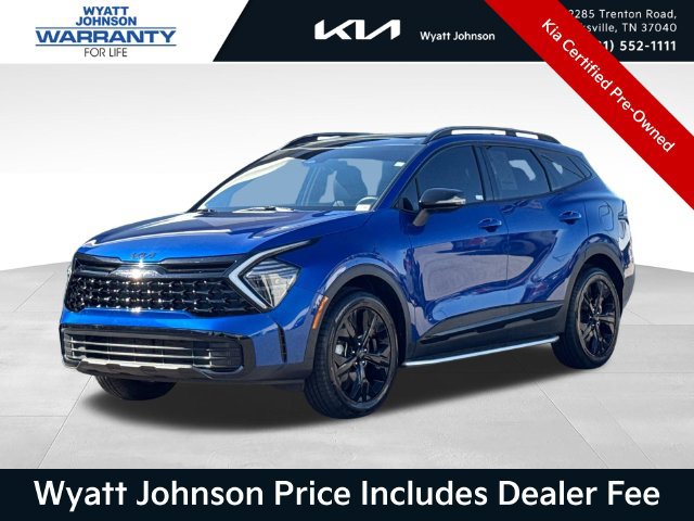 Certified 2025 Kia Sportage X-Line w/ Premium Package AWD/4WD 360° Tour