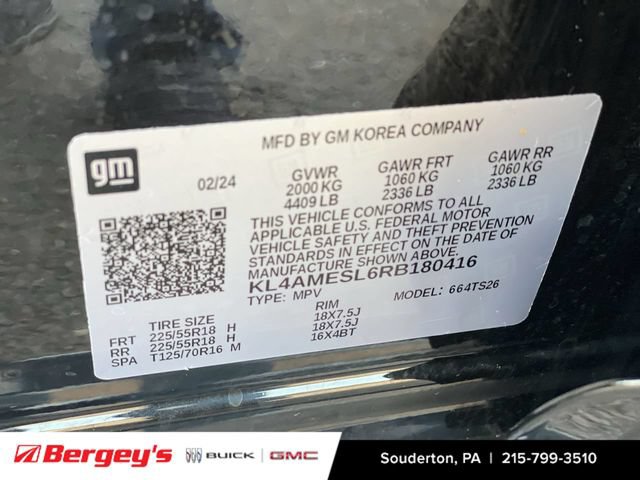 Certified 2024 Buick Encore GX Sport Touring w/ Advanced Technology Package AWD/4WD image 37