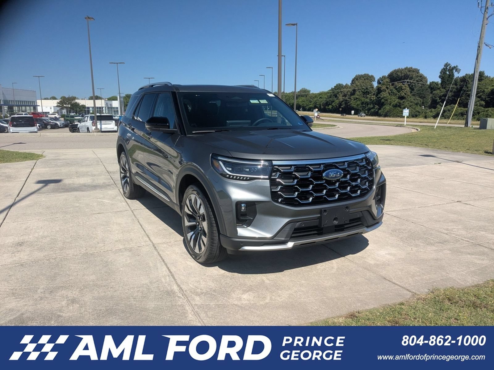 New 2026 Ford Explorer Platinum w/ LUX Leather Package