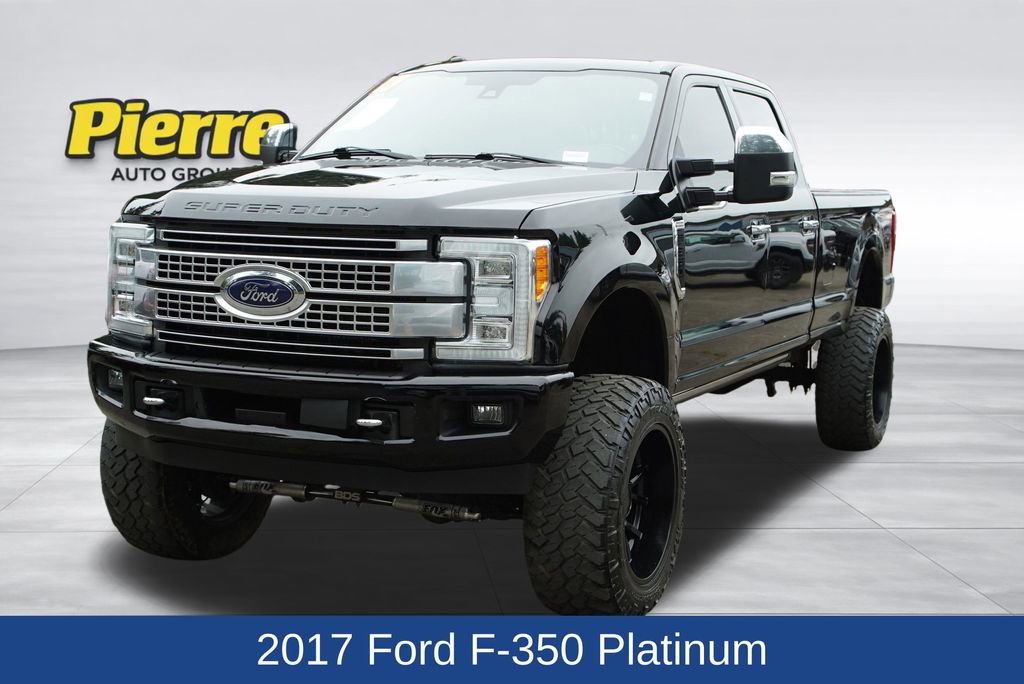 Used 2017 Ford F350 Platinum w/ FX4 Off-Road Package AWD/4WD image 1