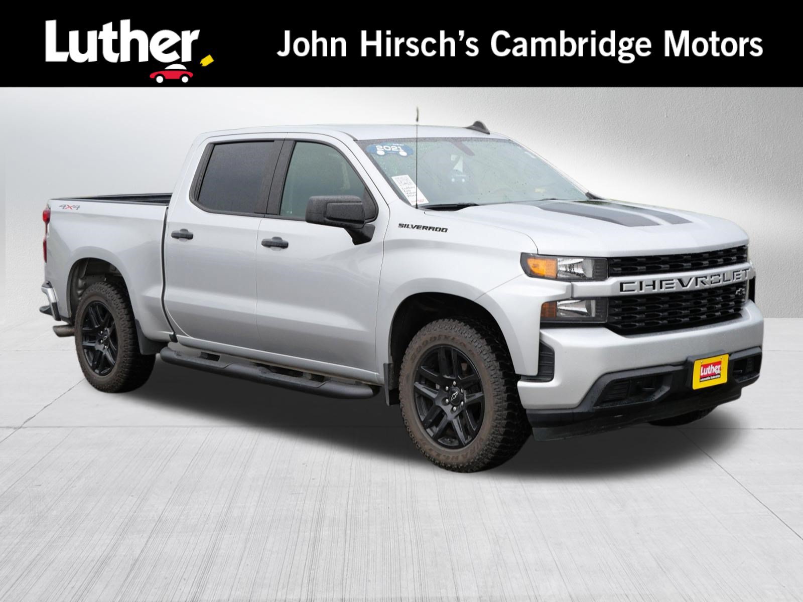 Certified 2021 Chevrolet Silverado 1500 Custom w/ Rally Edition