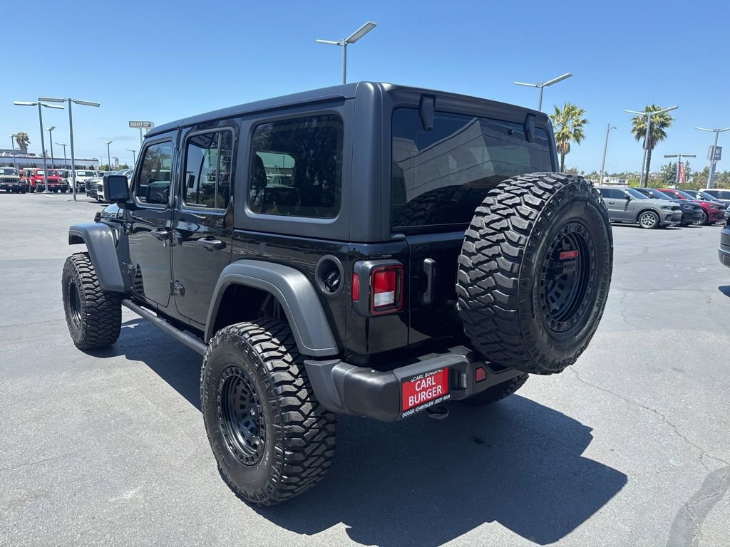 Used 2025 Jeep Wrangler Unlimited Sport AWD/4WD image 4