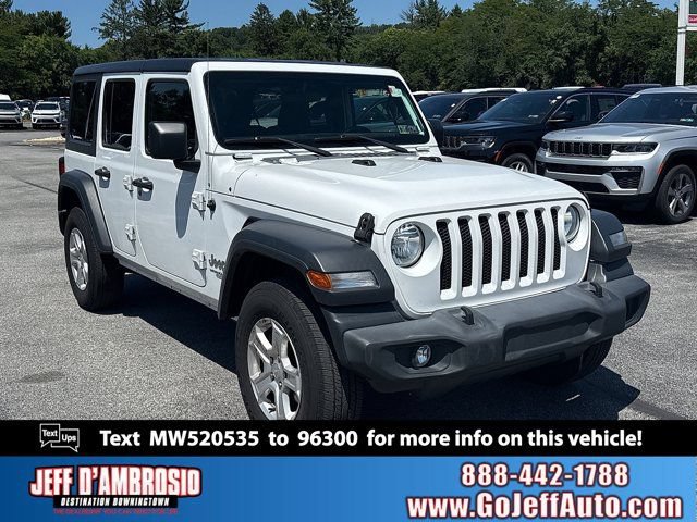 Certified 2021 Jeep Wrangler Unlimited Sport