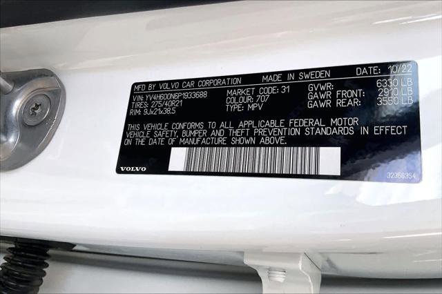 Used 2023 Volvo XC90 T8 Plus w/ Protection Package AWD/4WD image 35
