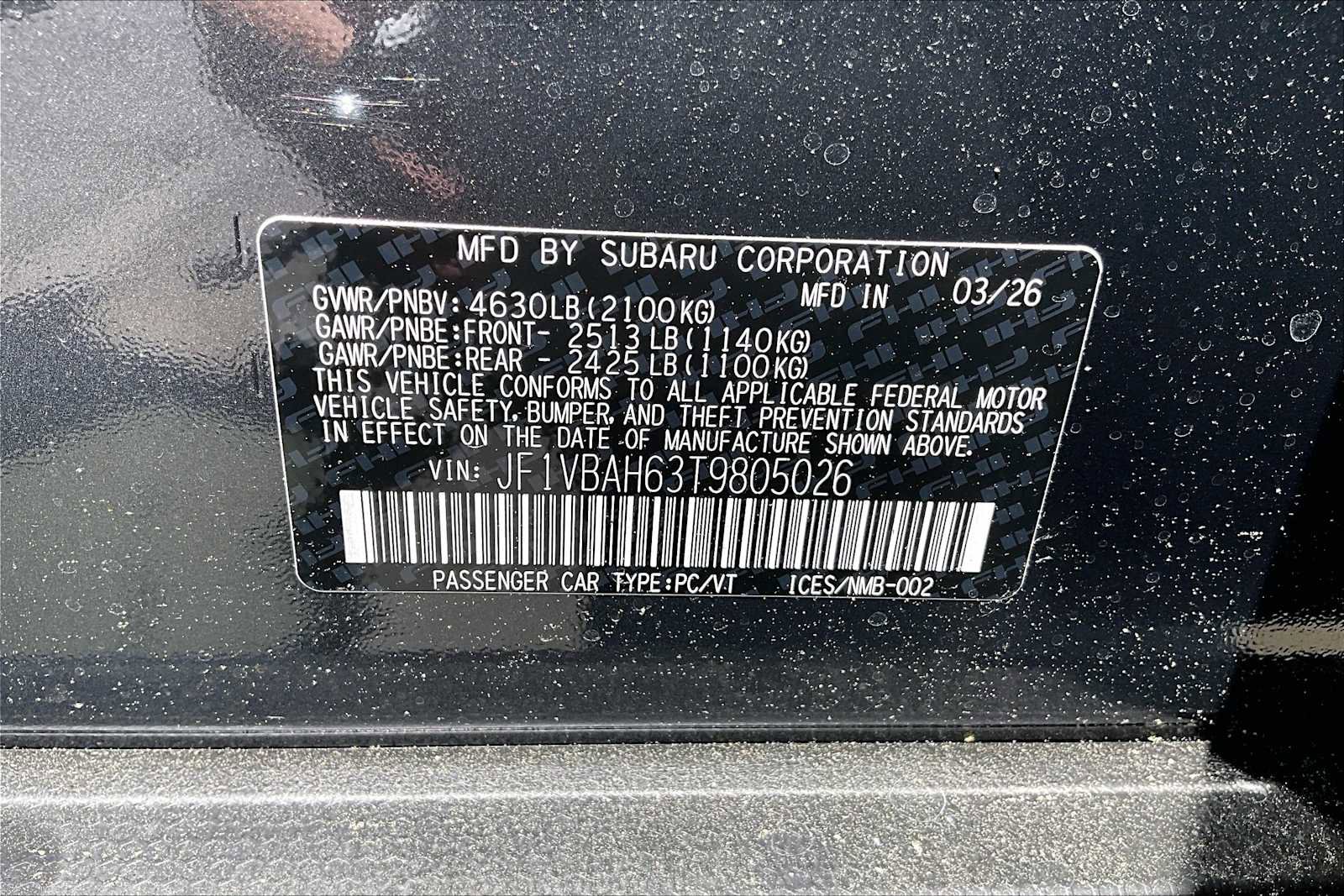 New 2026 Subaru WRX Premium AWD/4WD image 18