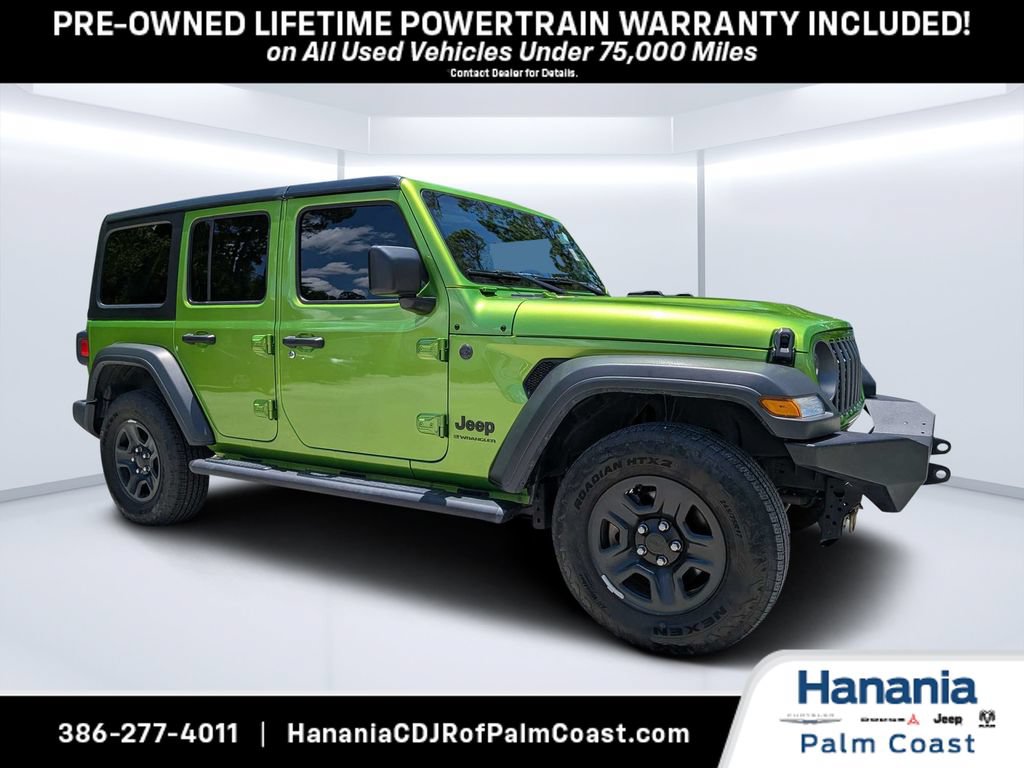 Used 2025 Jeep Wrangler Unlimited Sport
