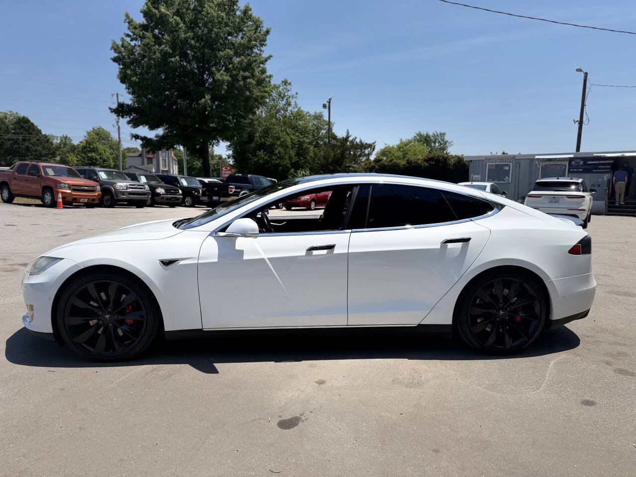 Used 2015 Tesla Model S P85D AWD/4WD image 8