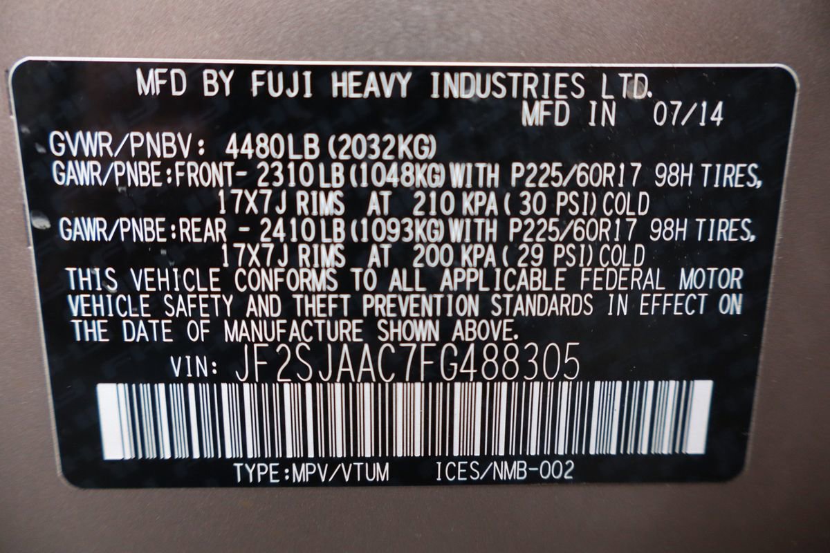 Used 2015 Subaru Forester 2.5i image 46