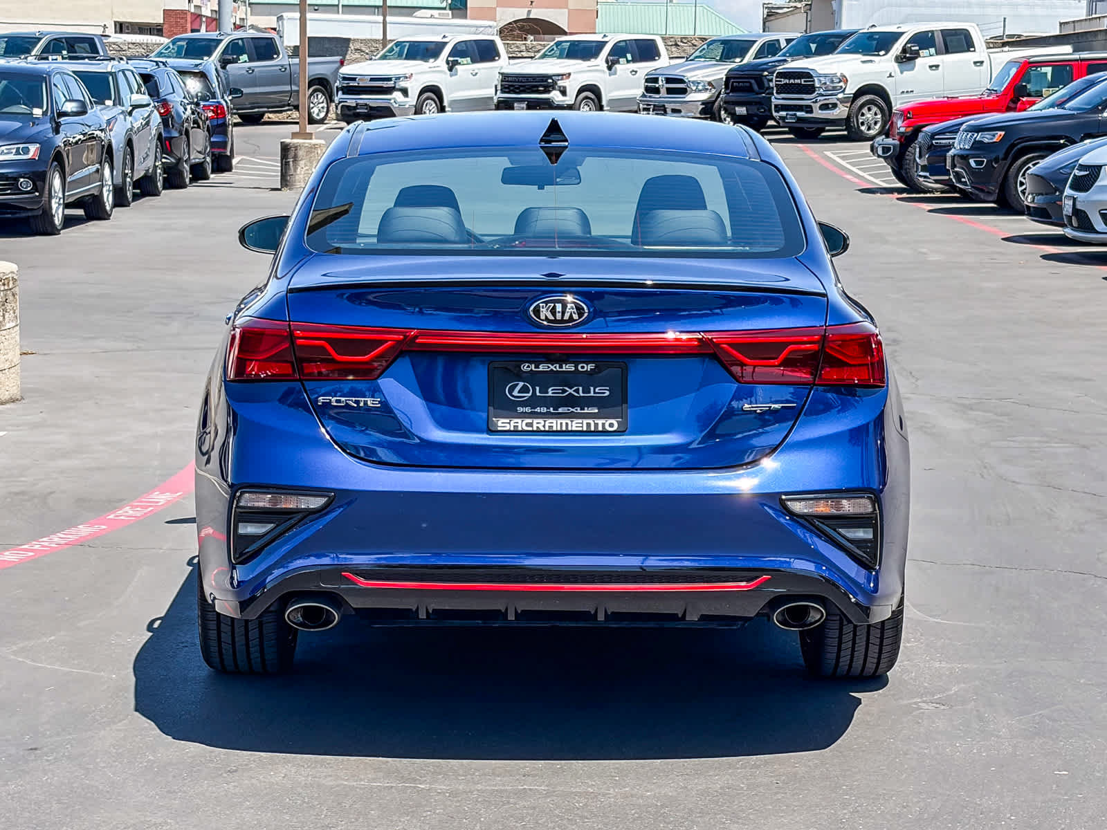 Used 2021 Kia Forte GT w/ GT2 Package FWD image 3