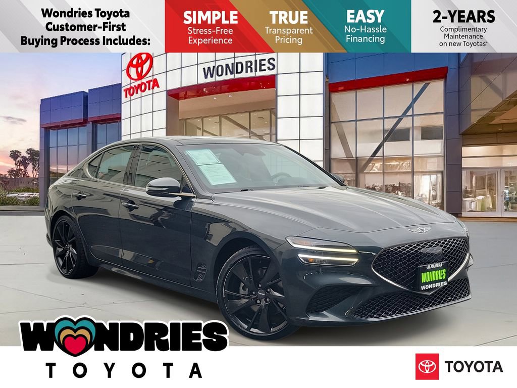 Used 2023 Genesis G70 2.0T w/ Sport Prestige Package