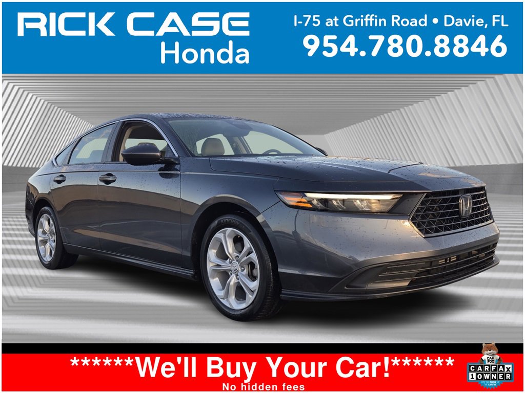 Certified 2024 Honda Accord LX