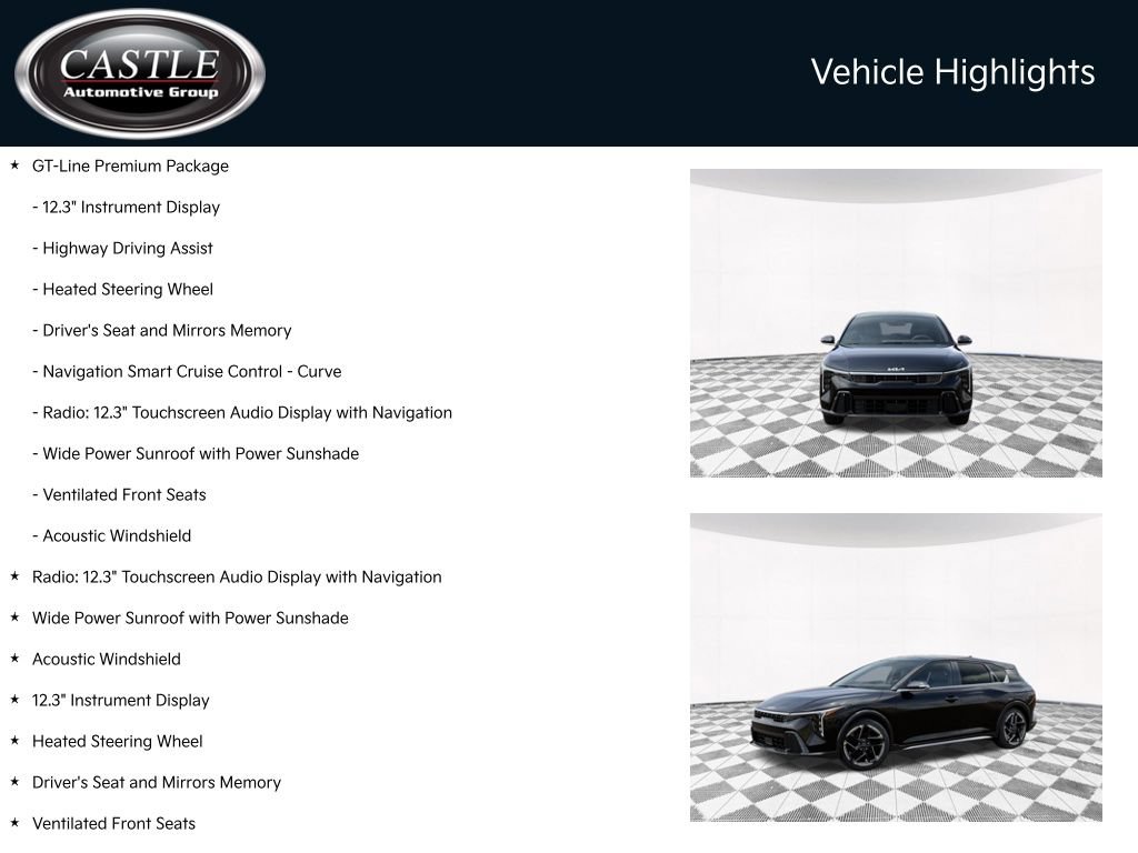 New 2026 Kia K4 GT-Line Turbo w/ GT-Line Premium Package FWD image 3