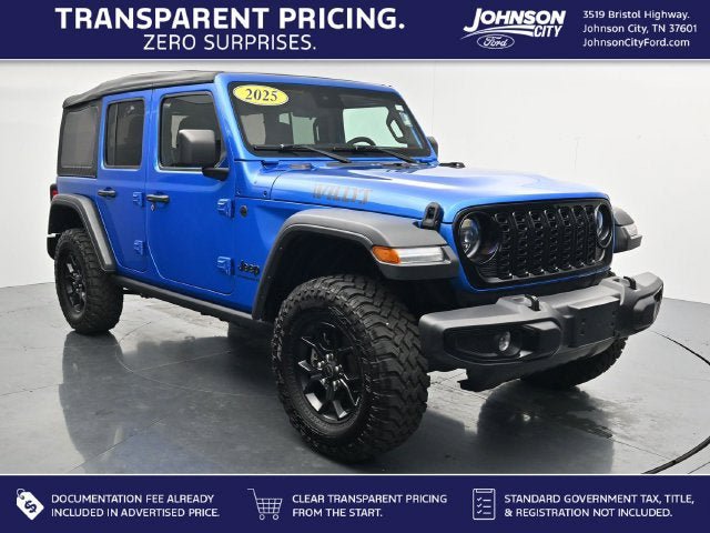 Used 2025 Jeep Wrangler Unlimited Sport