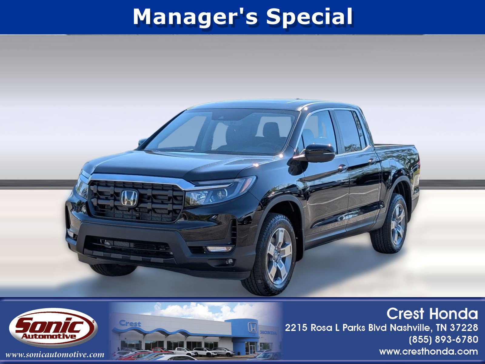 New 2026 Honda Ridgeline RTL image 1