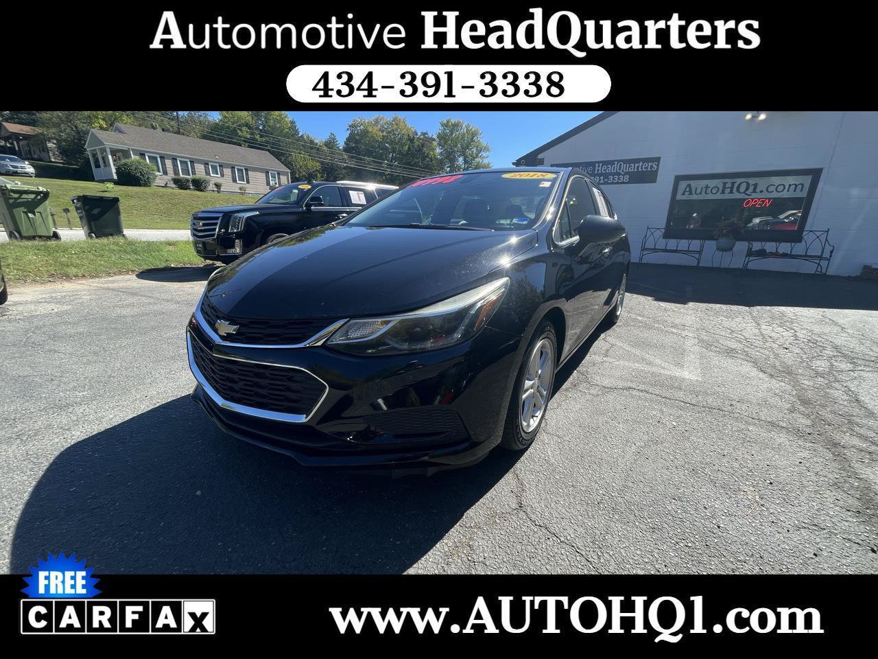 Used 2018 Chevrolet Cruze LT FWD image 1
