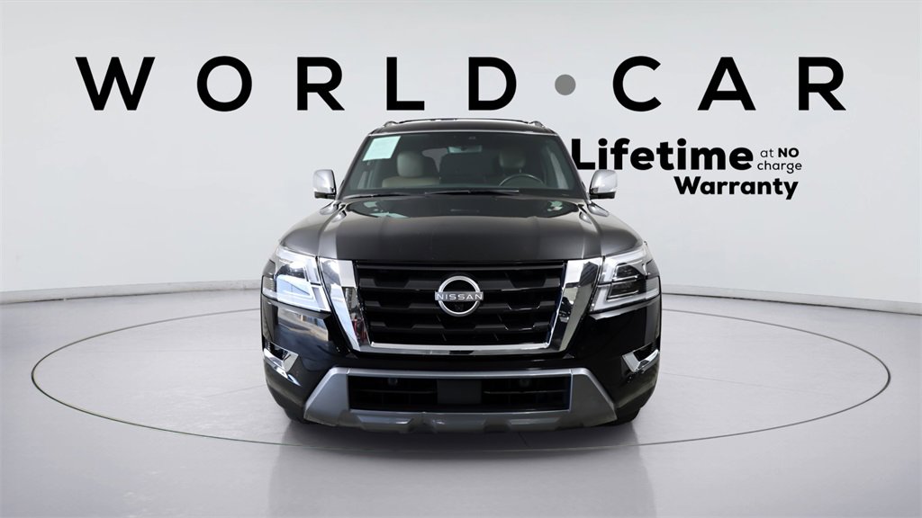 Used 2024 Nissan Armada Platinum w/ Captain's Chairs Package image 2