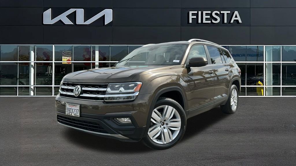 Used 2019 Volkswagen Atlas SE w/ Towing Package FWD image 2