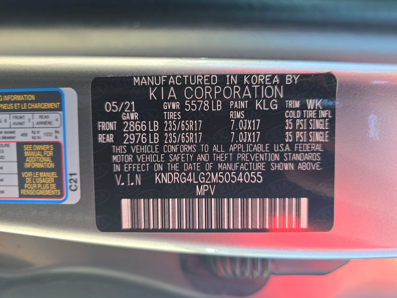 Used 2021 Kia Sorento S FWD image 35