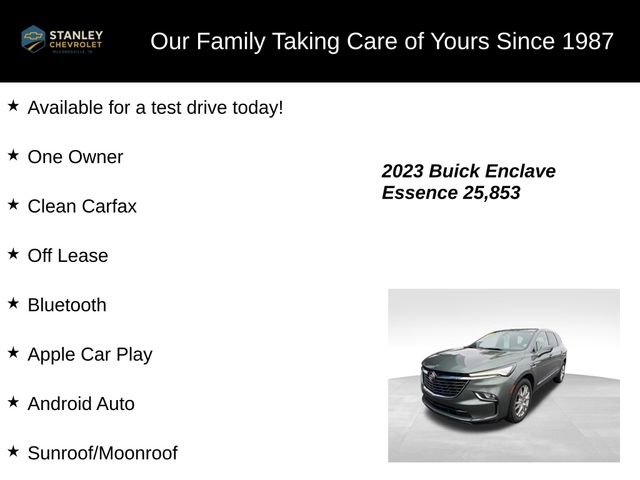 Used 2023 Buick Enclave Essence w/ Experience Buick Package image 9