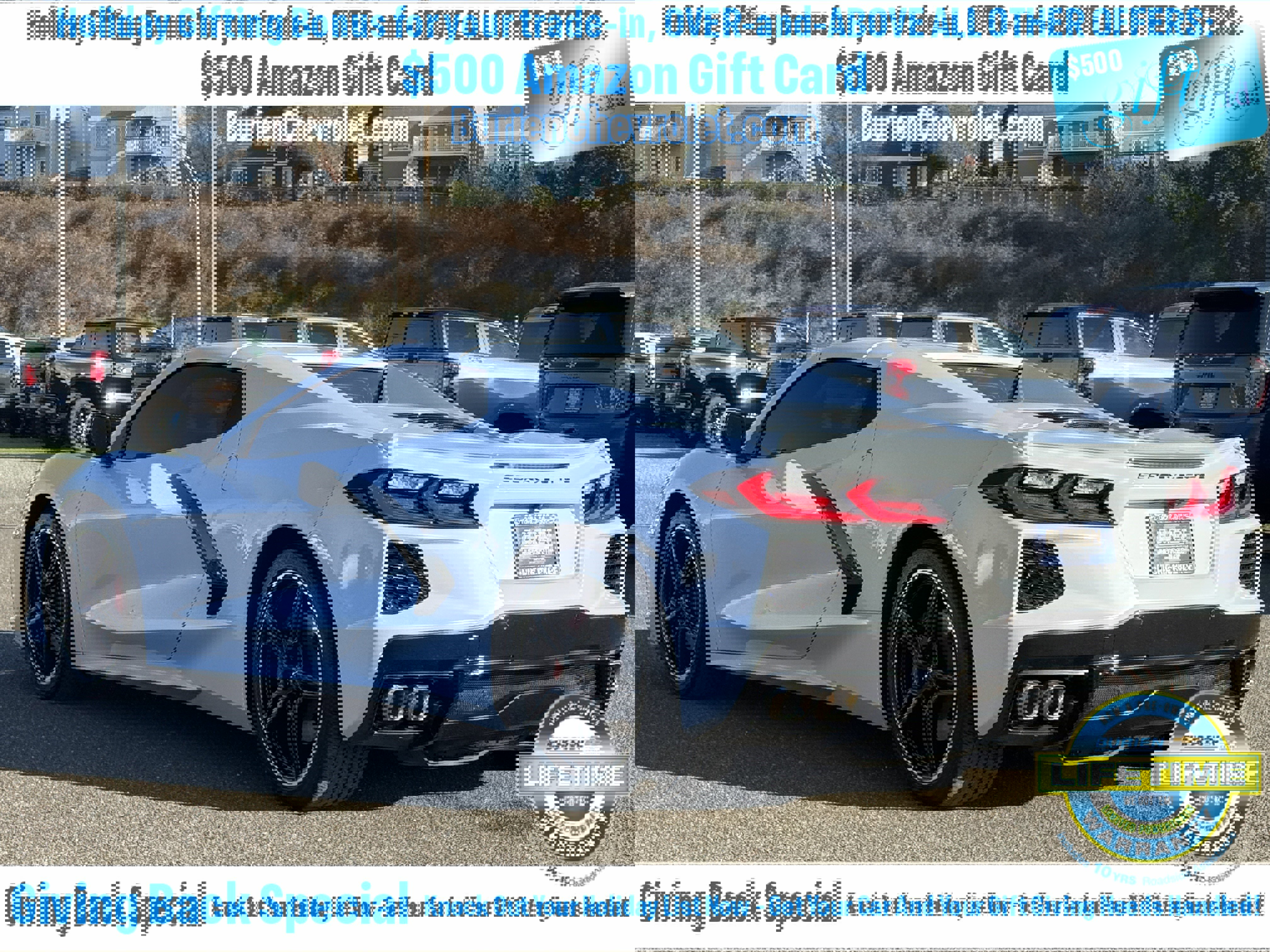 Used 2023 Chevrolet Corvette Stingray Convertible w/ 1LT image 3