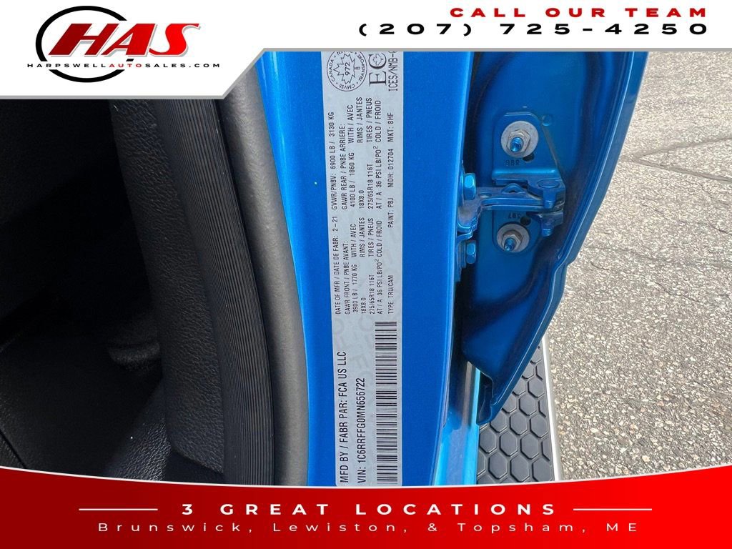 Used 2021 RAM 1500 Big Horn image 16