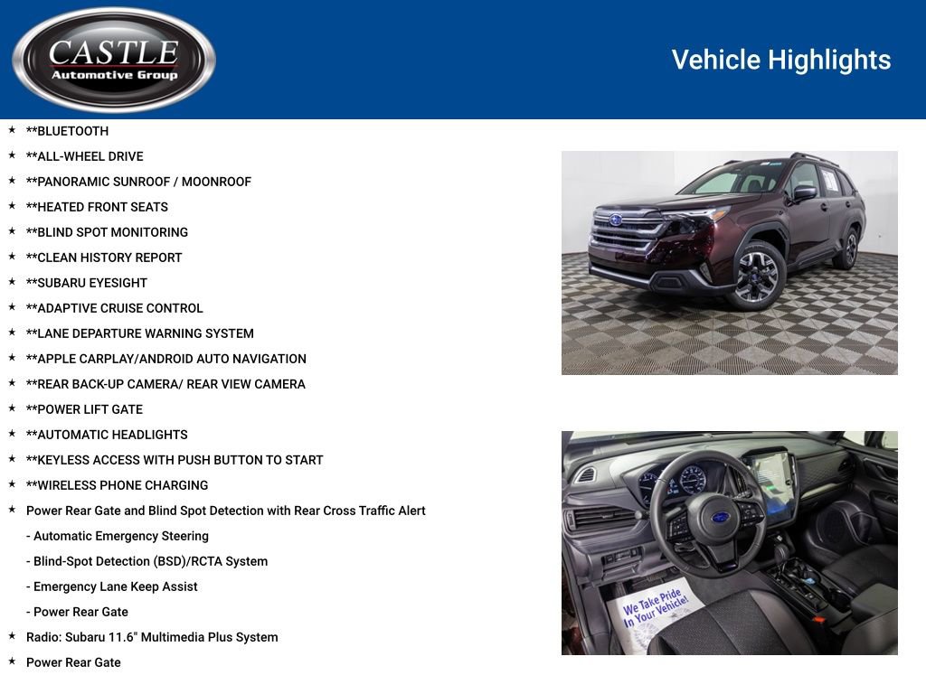 Used 2026 Subaru Forester Premium AWD/4WD image 3
