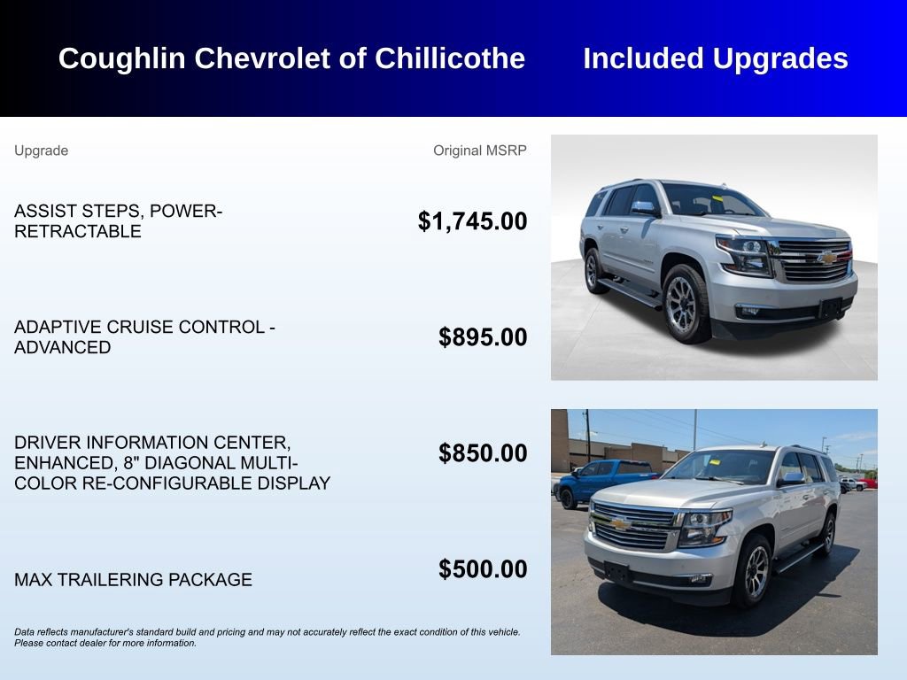 Used 2020 Chevrolet Tahoe Premier w/ Max Trailering Package AWD/4WD image 3