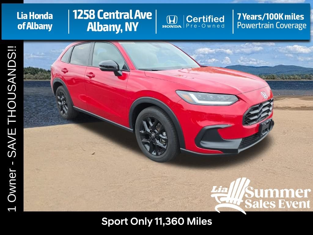 Certified 2025 Honda HR-V Sport 360° Tour