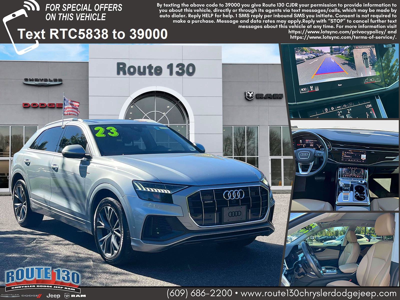 Used 2023 Audi Q8 Premium Plus w/ Premium Plus Package AWD/4WD image 1