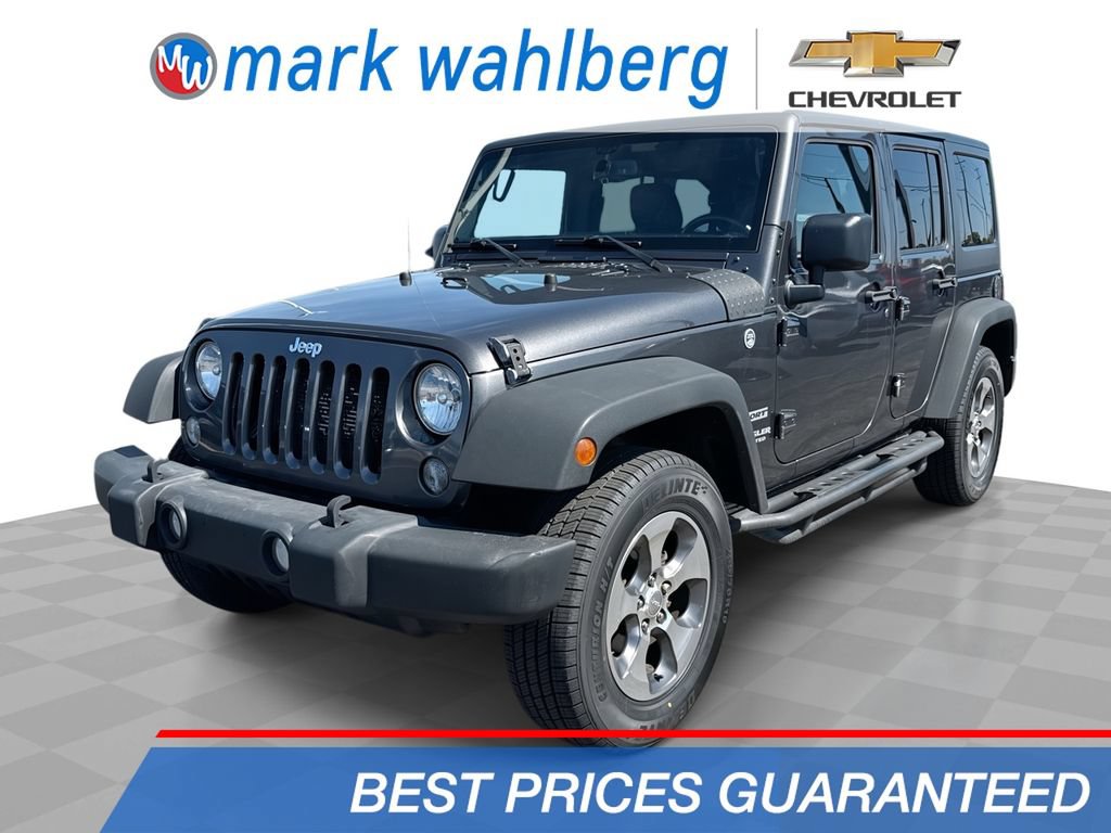 Used 2017 Jeep Wrangler Unlimited Sport w/ Quick Order Package 24S