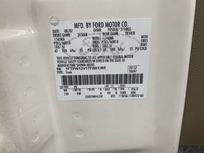 Used 2007 Ford F150 Lariat image 26