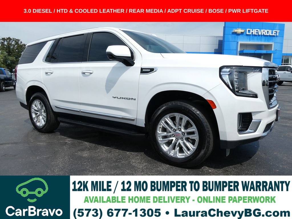 Certified 2024 GMC Yukon SLT w/ SLT Luxury Package