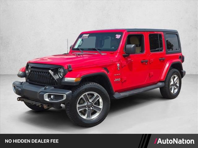 Used 2018 Jeep Wrangler Unlimited Sahara