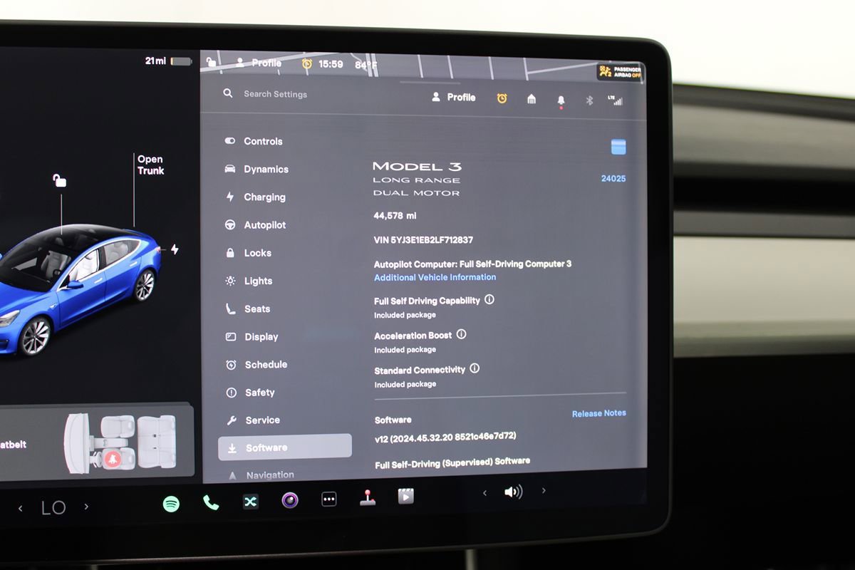 Used 2020 Tesla Model 3 Long Range AWD/4WD image 15
