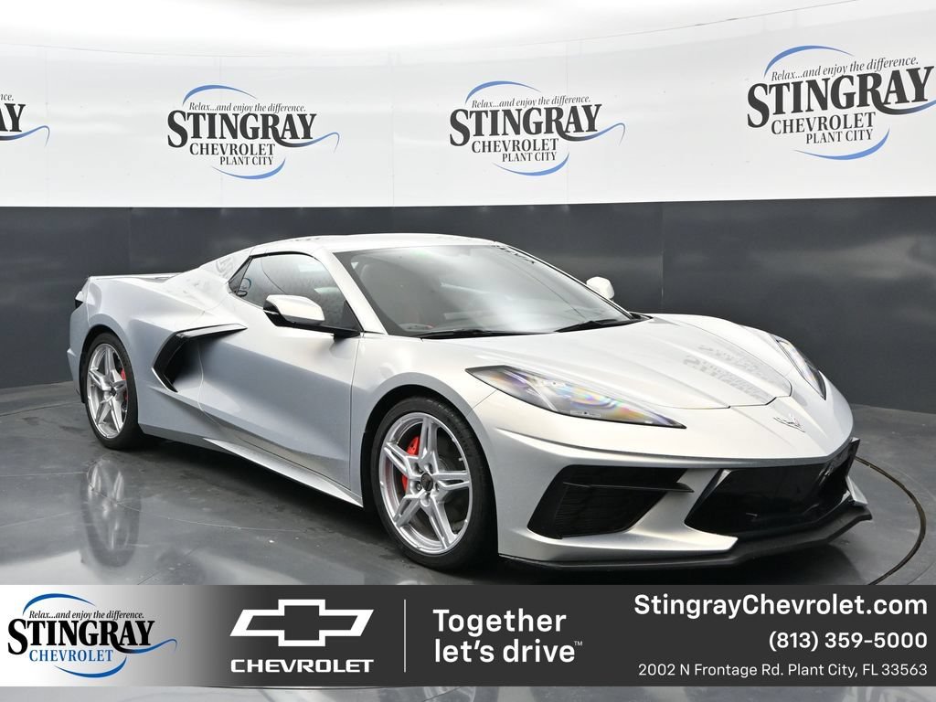 Used 2023 Chevrolet Corvette Stingray Preferred Conv w/ Chrome Exterior Badge Package