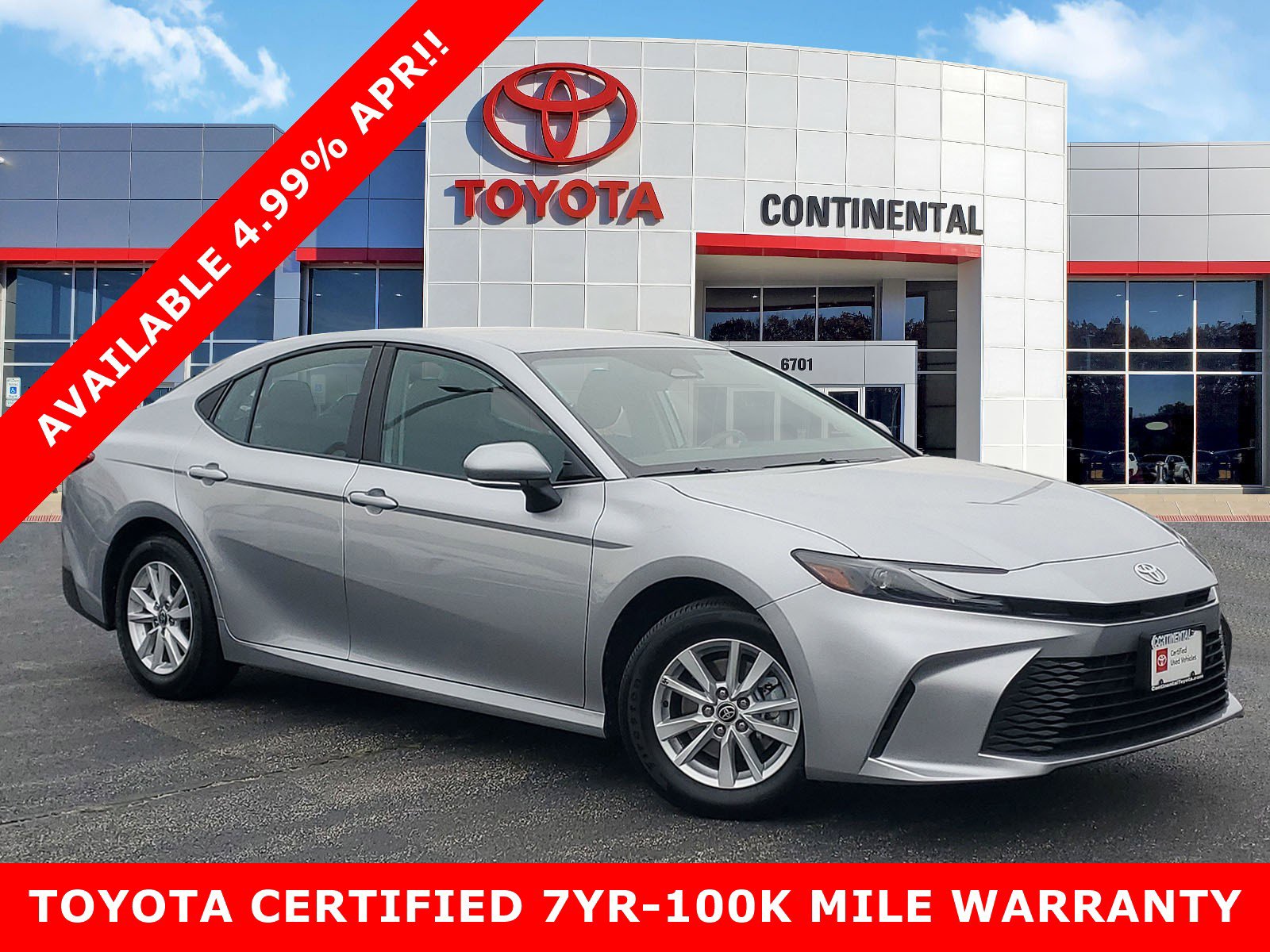 Certified 2025 Toyota Camry LE