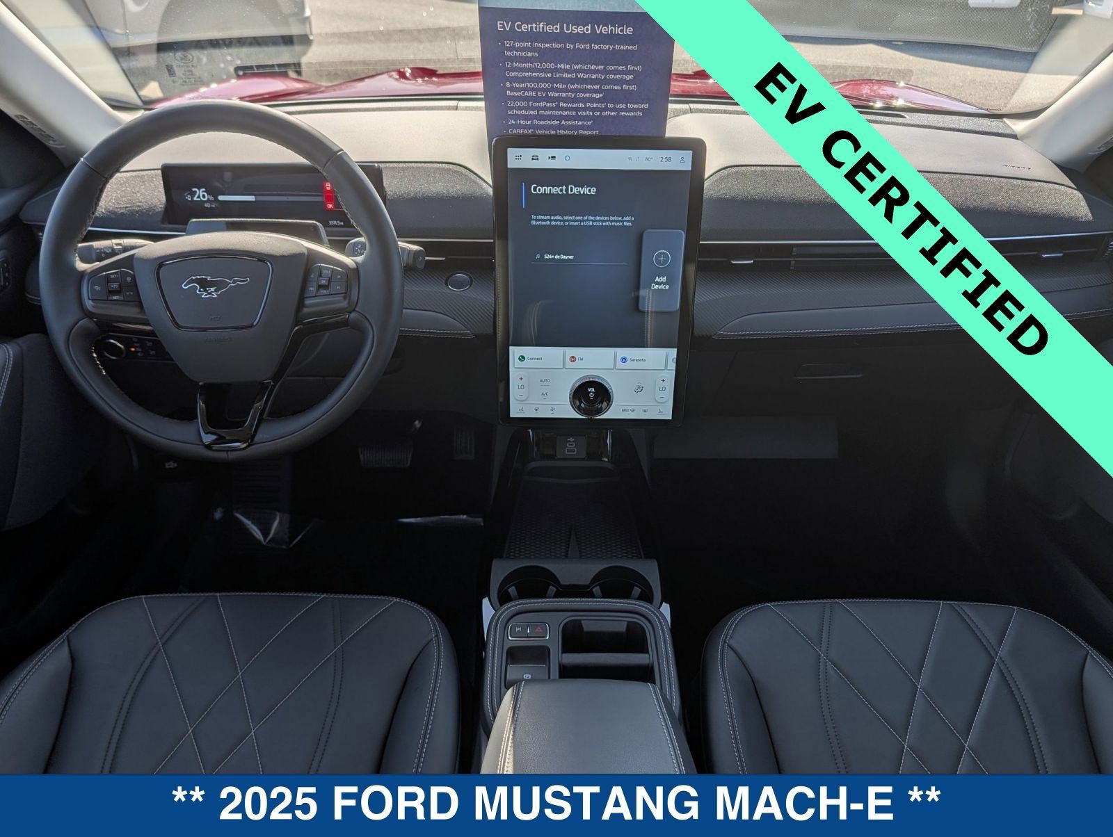 Certified 2025 Ford Mustang Mach-E Select w/ Comfort Package Lite image 15
