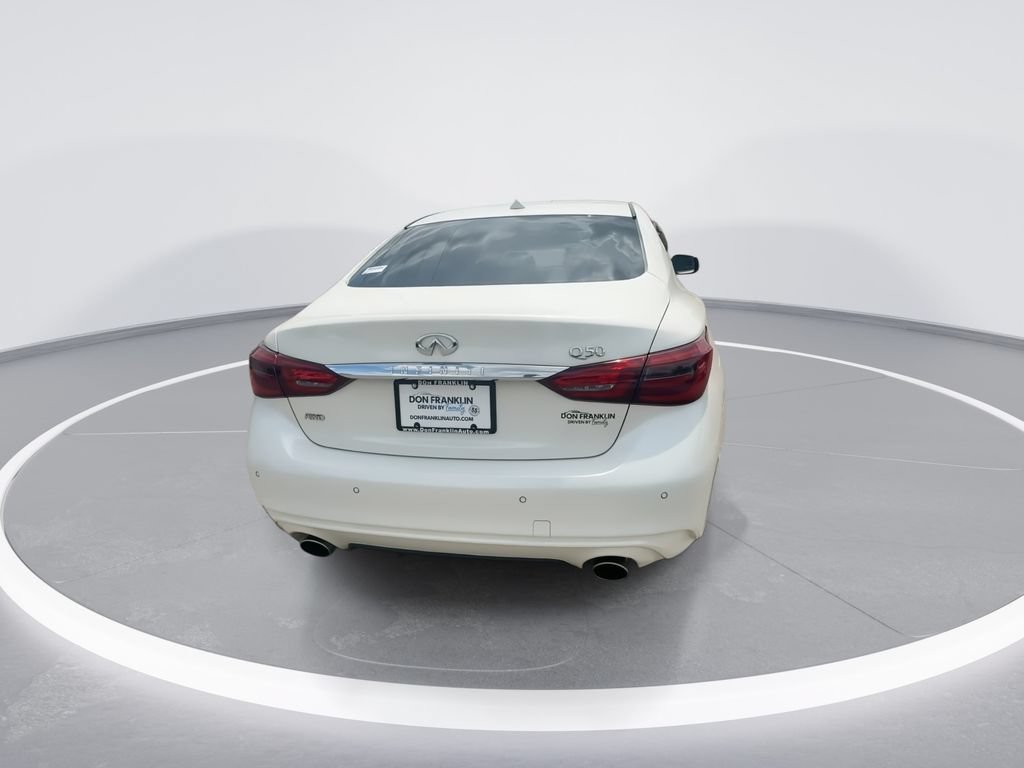 Used 2023 INFINITI Q50 Luxe w/ Cargo Package AWD/4WD image 7