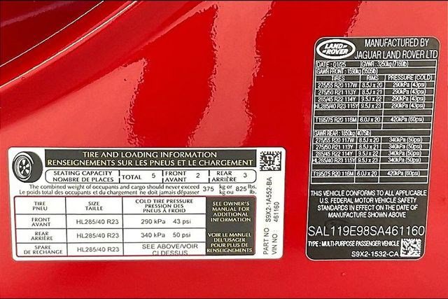 New 2025 Land Rover Range Rover Sport Autobiography image 8