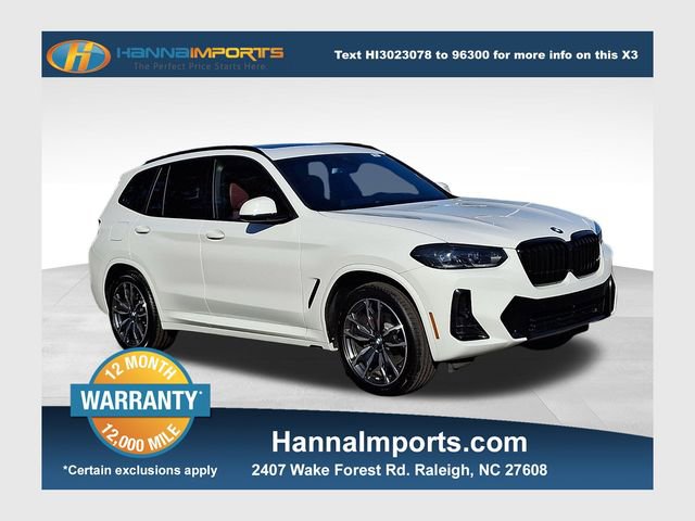 Used 2023 BMW X3 xDrive30i w/ M Sport Package